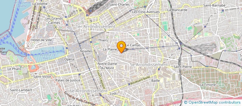 localisation de l'entreprise MADAME SOPHIE DELFOLIE  MARSEILLE