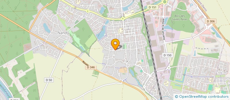 localisation de l'entreprise MADAME SOPHIE DELIAIRE-BEOUTIS  SAVIGNY-LE-TEMPLE