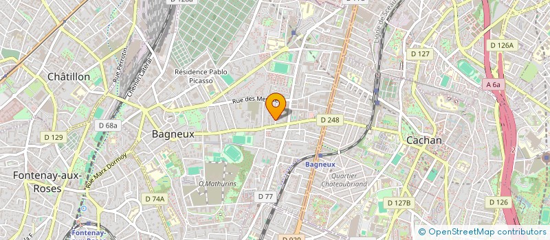 localisation de l'entreprise MADAME SOPHIE DELISSNYDER à BAGNEUX