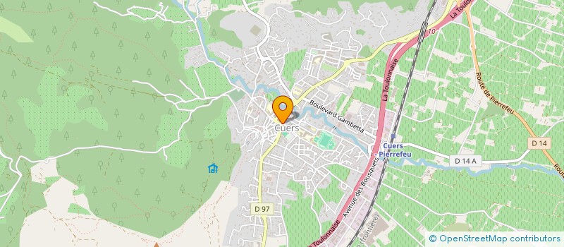 localisation de l'entreprise MADAME SOPHIE DELLA CASA  CUERS