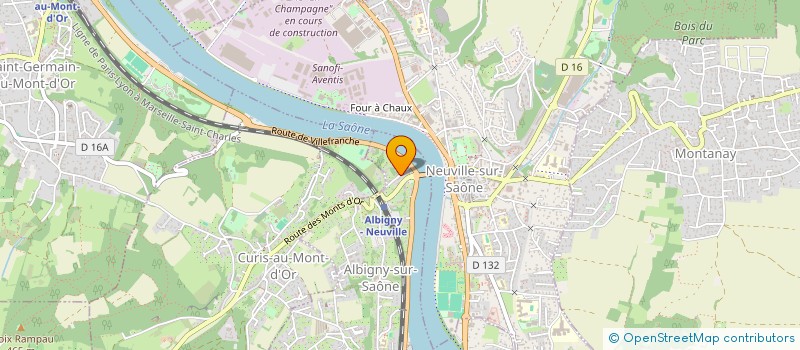 localisation de l'entreprise MADAME SOPHIE DELLA CORTE à ALBIGNY-SUR-SAONE