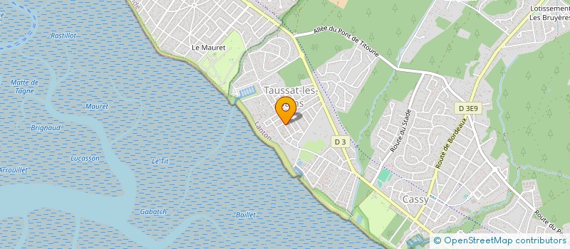 localisation de l'entreprise MADAME SOPHIE DELPERDANGE  LANTON