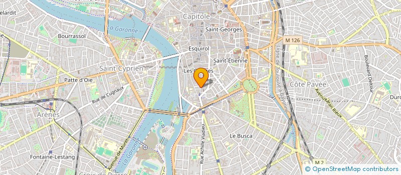 localisation de l'entreprise MADAME SOPHIE DELTEIL  TOULOUSE