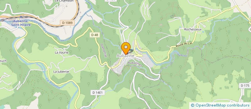 localisation de l'entreprise MADAME SOPHIE DELVIGNE à AUBAZINES
