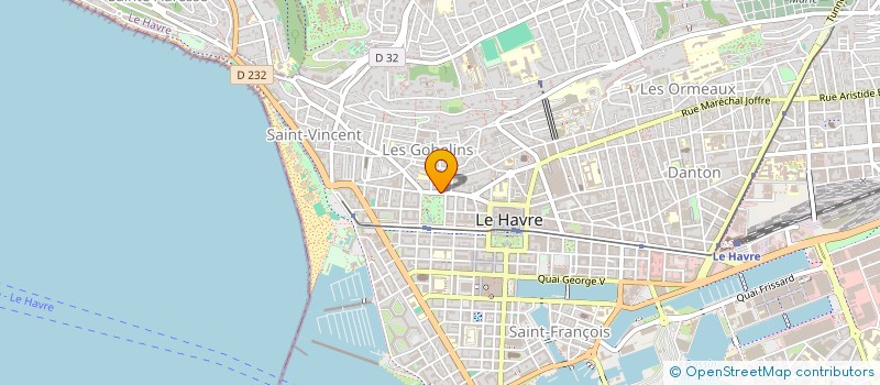 localisation de l'entreprise MADAME SOPHIE DEMARE à LE HAVRE