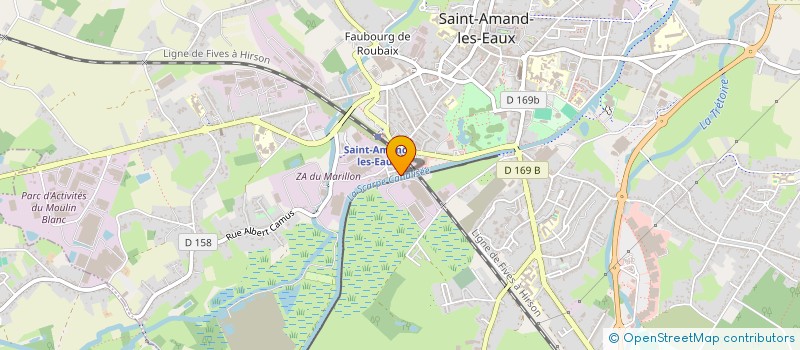 localisation de l'entreprise MADAME SOPHIE DEMOL  HASNON