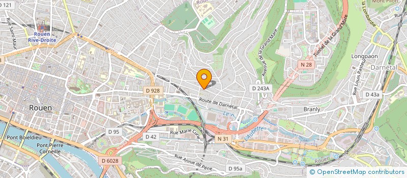 localisation de l'entreprise MADAME SOPHIE DENISE AUBER  CANTELEU