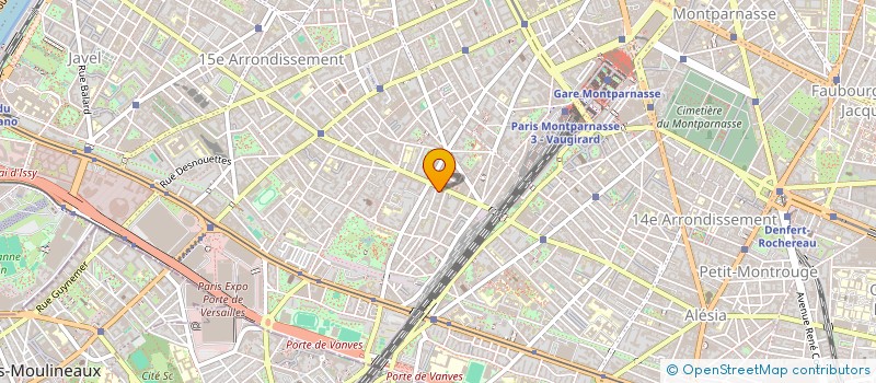 localisation de l'entreprise MADAME SOPHIE DEPRESLE  PARIS