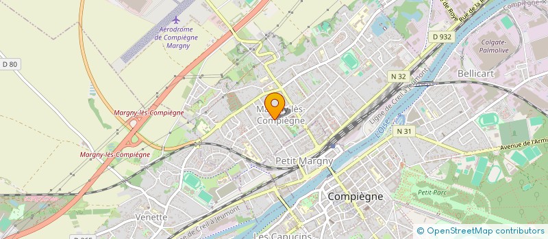 localisation de l'entreprise MADAME SOPHIE DEPREY  THOUROTTE