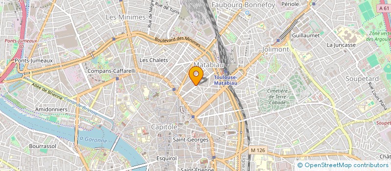 localisation de l'entreprise MADAME SOPHIE DERMARKAR  TOULOUSE