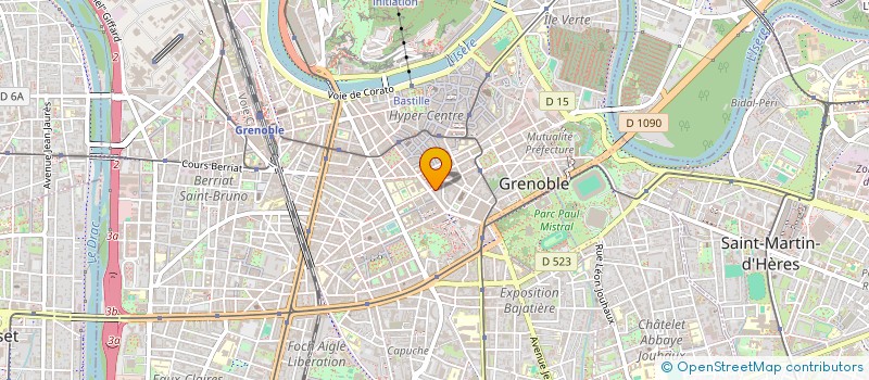 localisation de l'entreprise MADAME SOPHIE DEROIDE  GRENOBLE