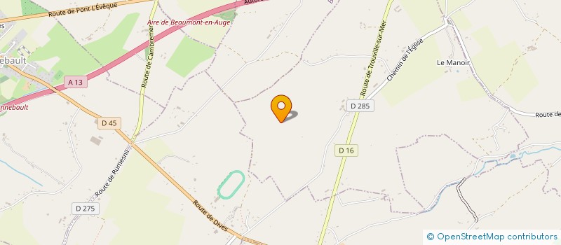 localisation de l'entreprise MADAME SOPHIE DERUNGS  COQUAINVILLIERS