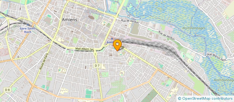 localisation de l'entreprise MADAME SOPHIE DES ROBERT  AMIENS