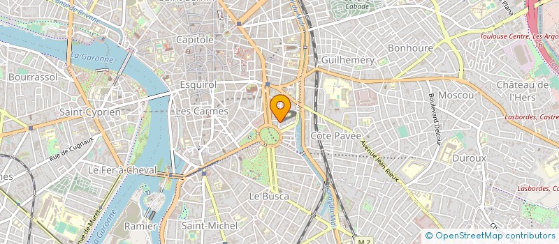 localisation de l'entreprise MADAME SOPHIE DESBONNEZ à TOULOUSE