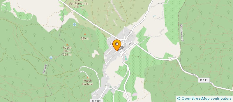 localisation de l'entreprise MADAME SOPHIE DESCAMPS  LA BOISSIERE