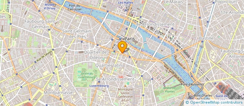 localisation de l'entreprise MADAME SOPHIE DESCOUBES  PARIS