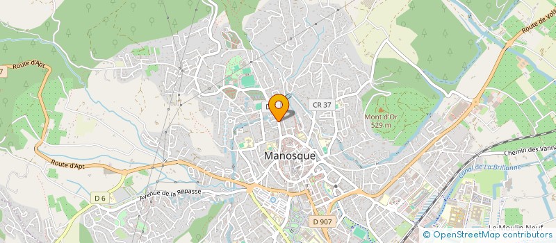 localisation de l'entreprise MADAME SOPHIE DESFOUGERES  DIGNE-LES-BAINS