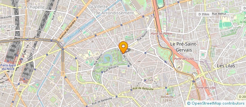 localisation de l'entreprise MADAME SOPHIE DESMAREST  PARIS