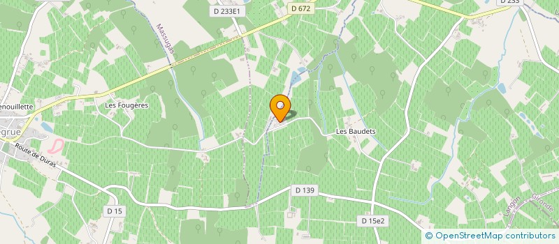 localisation de l'entreprise MADAME SOPHIE DESON  PELLEGRUE