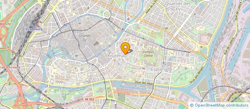 localisation de l'entreprise MADAME SOPHIE DESPAX à STRASBOURG