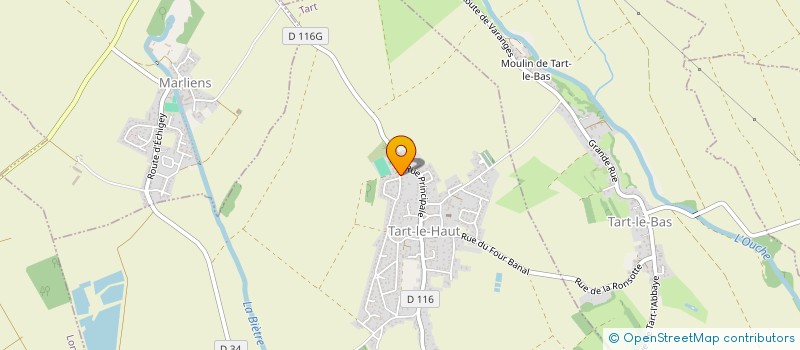 localisation de l'entreprise MADAME SOPHIE DESPLANCHE  TART