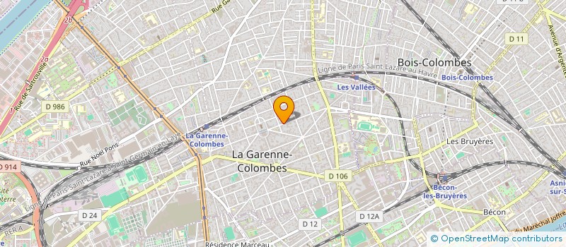 localisation de l'entreprise MADAME SOPHIE DESRE à LA GARENNE-COLOMBES