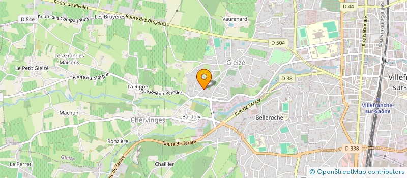 localisation de l'entreprise MADAME SOPHIE DESROCHES  CHAMBERY