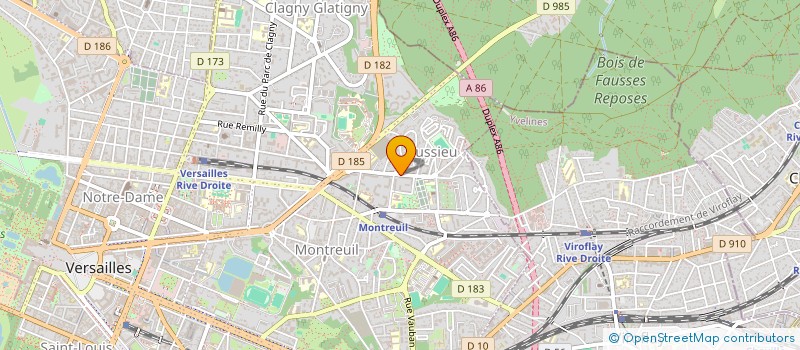 localisation de l'entreprise MADAME SOPHIE DESROY à VERSAILLES