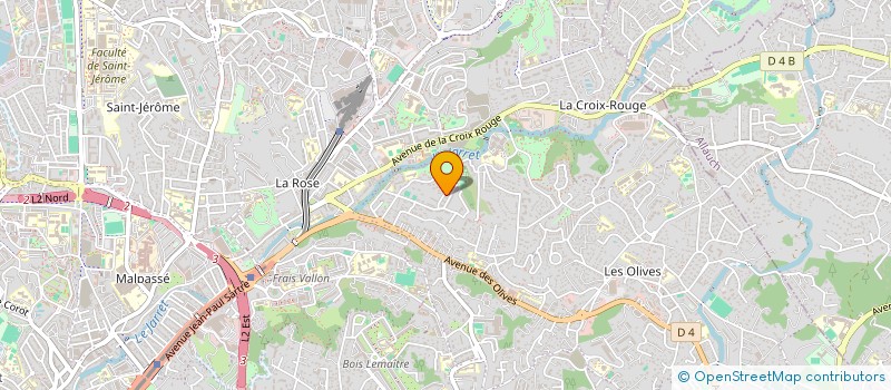 localisation de l'entreprise MADAME SOPHIE DESSAIGNE à MARSEILLE 13EME