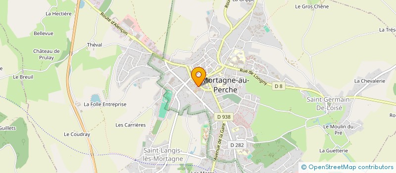 localisation de l'entreprise MADAME SOPHIE DESSEY à MORTAGNE-AU-PERCHE