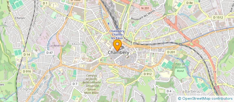 localisation de l'entreprise MADAME SOPHIE DETOUR à PORTE-DE-SAVOIE