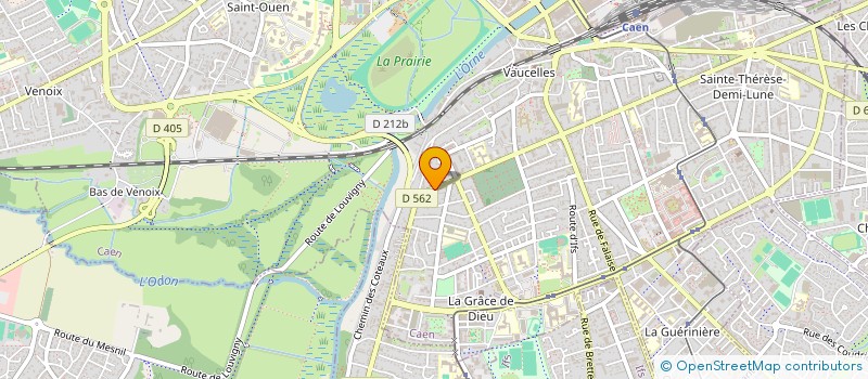 localisation de l'entreprise MADAME SOPHIE DEVAUX à CAEN