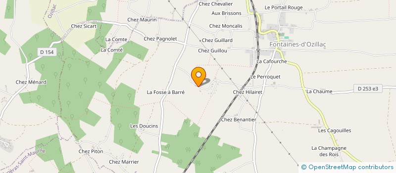 localisation de l'entreprise MADAME SOPHIE DEVIGNOT à FONTAINES D'OZILLAC