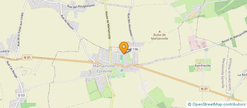 localisation de l'entreprise MADAME SOPHIE DEWITTE  MARTAINVILLE-EPREVILLE