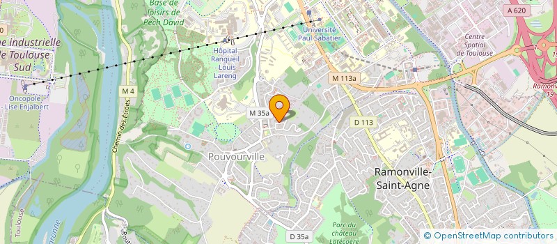 localisation de l'entreprise MADAME SOPHIE DHERS à TOULOUSE