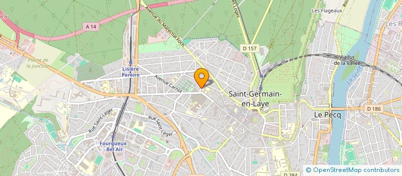 localisation de l'entreprise MADAME SOPHIE DIAS  SAINT-GERMAIN-EN-LAYE