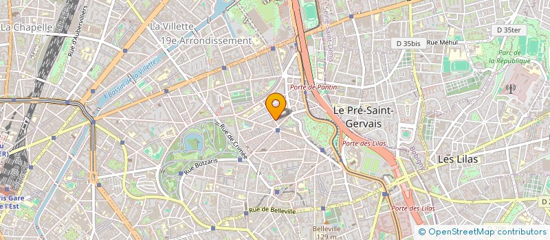 localisation de l'entreprise MADAME SOPHIE DICHANT  PARIS