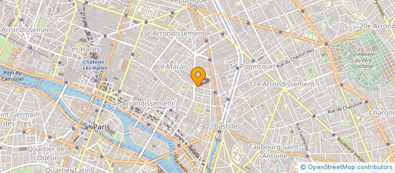 localisation de l'entreprise MADAME SOPHIE DIDIER à PARIS
