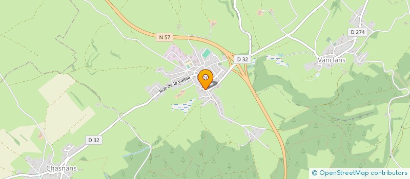 localisation de l'entreprise MADAME SOPHIE DIMANCHE  LES PREMIERS SAPINS