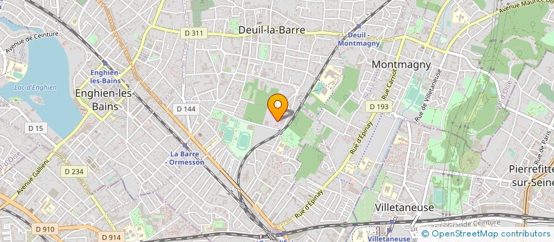 localisation de l'entreprise MADAME SOPHIE DIOUF  DEUIL-LA-BARRE