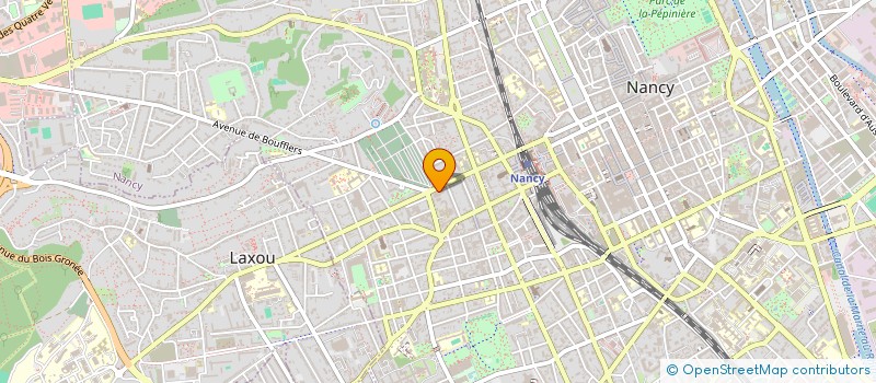 localisation de l'entreprise MADAME SOPHIE DITER  NANCY