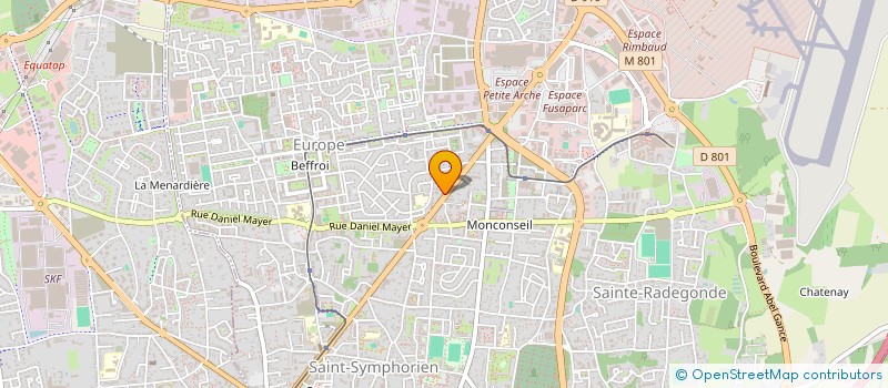 localisation de l'entreprise MADAME SOPHIE DJENDOUBI  TOURS