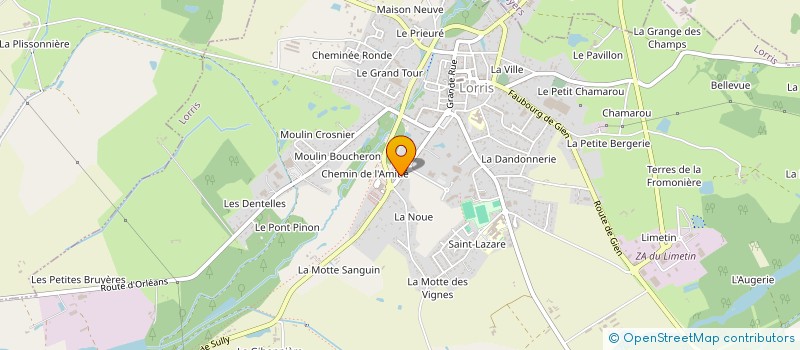 localisation de l'entreprise MADAME SOPHIE DOBIGNY à LORRIS