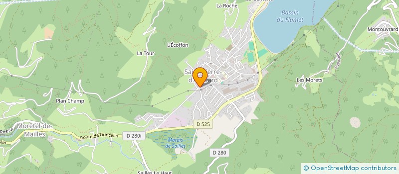 localisation de l'entreprise MADAME SOPHIE DODY à CRETS EN BELLEDONNE