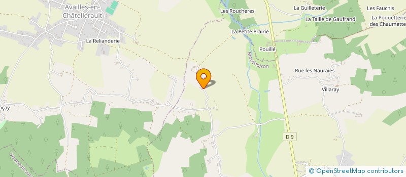 localisation de l'entreprise MADAME SOPHIE DOINEAU à MONTHOIRON