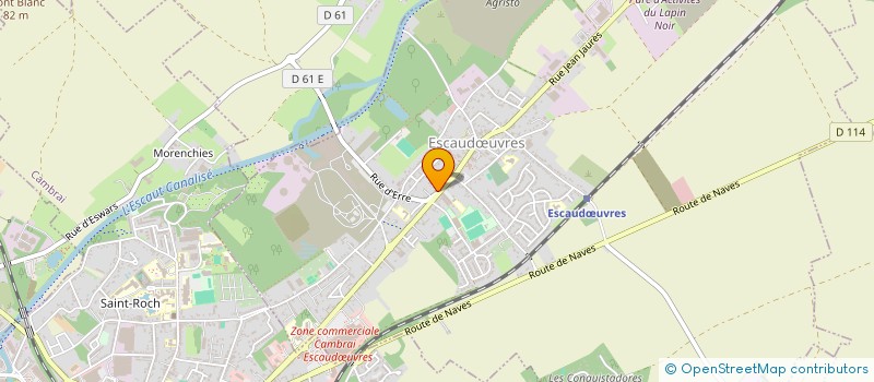 localisation de l'entreprise MADAME SOPHIE DOISY  ESCAUDUVRES