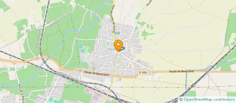 localisation de l'entreprise MADAME SOPHIE DORILLE  REDESSAN