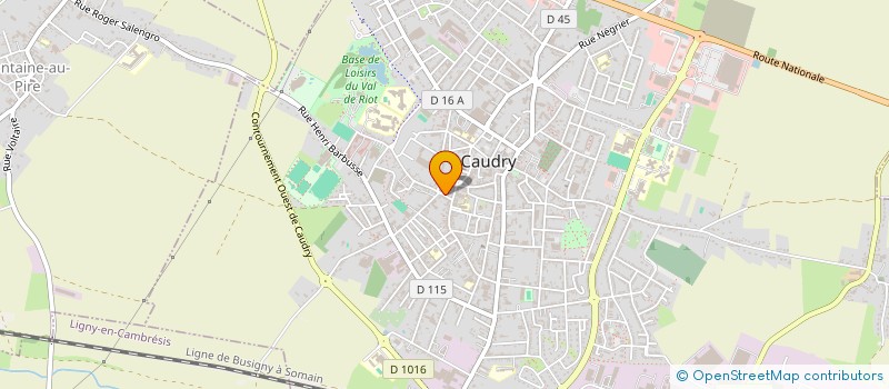 localisation de l'entreprise MADAME SOPHIE DOUAY à CAUDRY