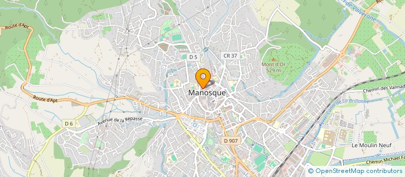 localisation de l'entreprise MADAME SOPHIE DOUILLET à MANOSQUE