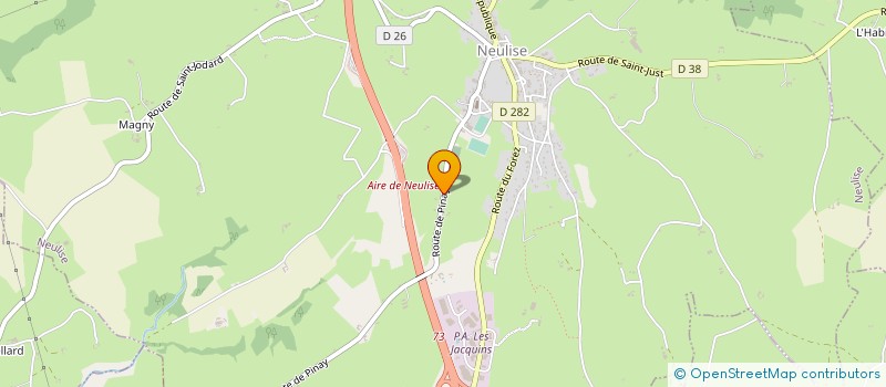 localisation de l'entreprise MADAME SOPHIE DOUILLON  NEULISE